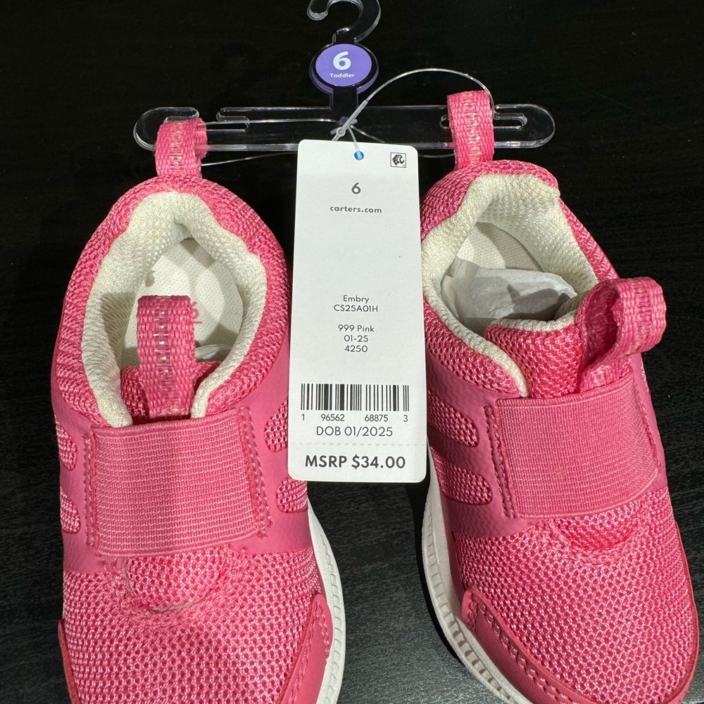 Carter's Vibrant Pink Kids Sneakers
